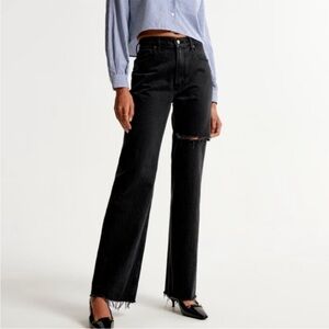 Abercrombie & Fitch High Rise 90s Relaxed Jean